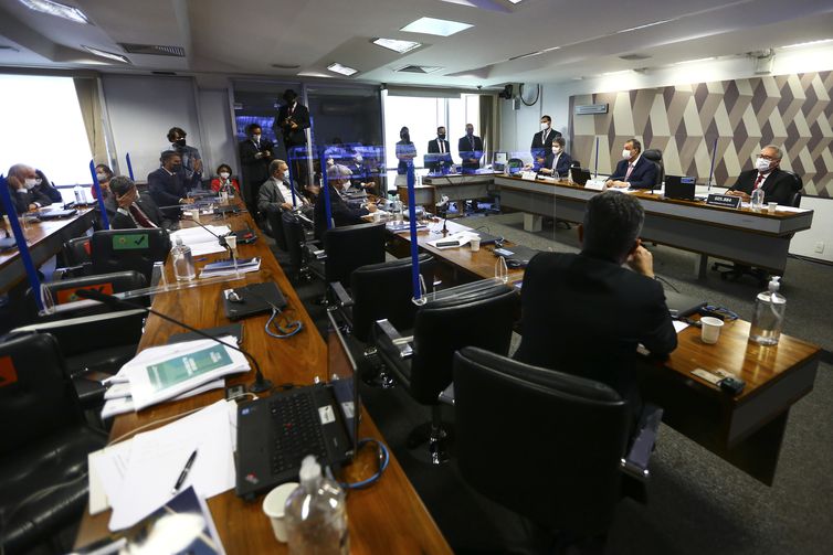 Sessão para votação do relatório da CPI da Pandemia.