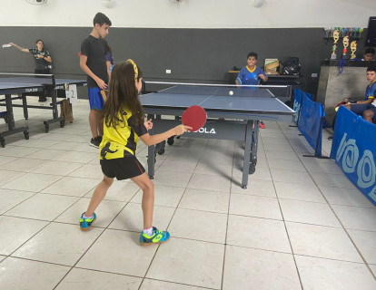 No mesmo ano que iniciou no tênis de mesa, Mariana foi premiada por seu talento