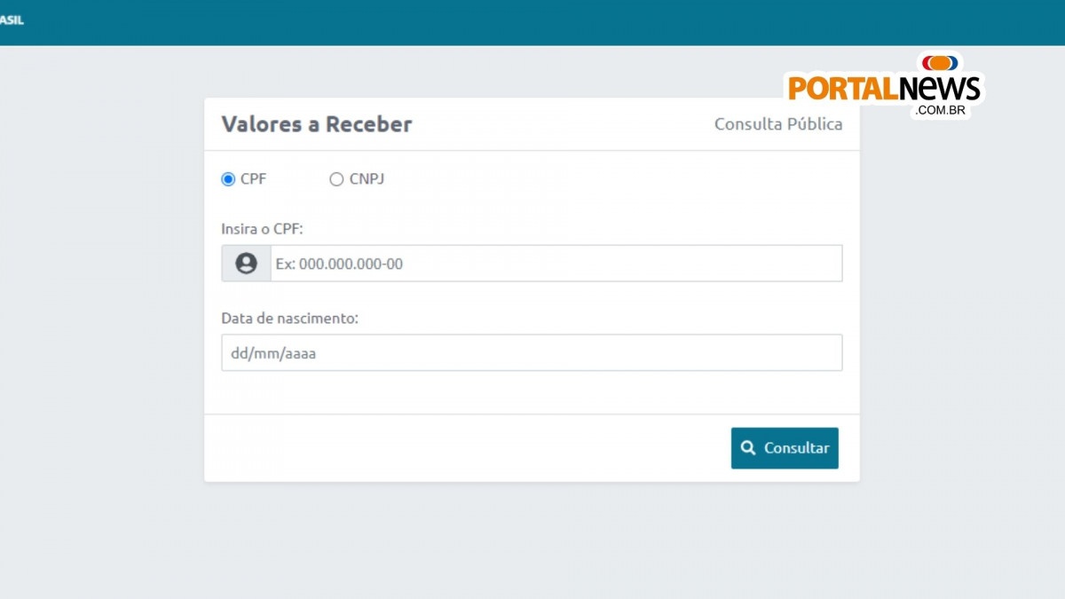 Tutorial de como consultar valores no SIstema Valores a Receber (2/3)
