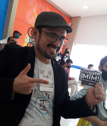 Engenheiro Junior Prado apresenta o AdaptMouse versão 3.0 na Demo Day, última fase dos Corredores Digitais edição 2020/2021