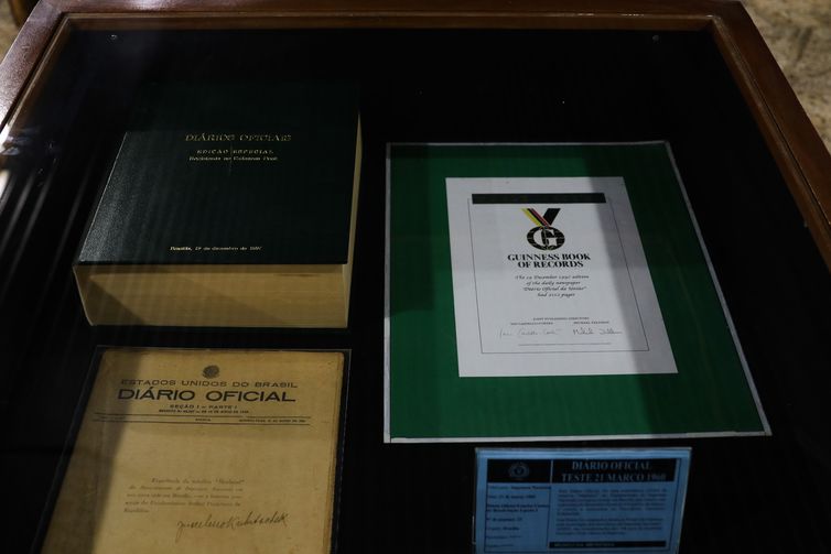 Diário Oficial no Guinness Book