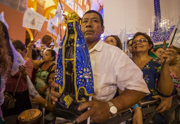 Celebração do Dia de Nossa Senhora Aparecida, na Basílica em Aparecida do Norte - Aparecida do Norte - 12/10/2015