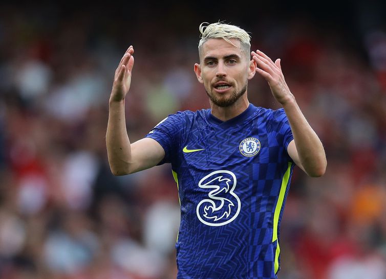 Meio-campista Jorginho, do Chelsea e da seleção italiana