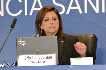 Diretora Cristiane Rose Jourdan Gomes Reunião extraordinária da Diretoria Colegiada da Anvisa de 17/1/2021