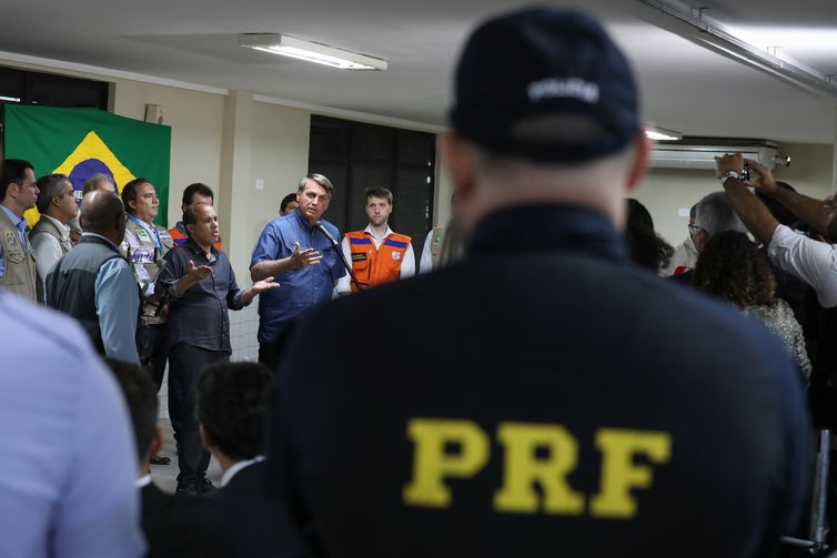 (Recife - PE, 30/05/2022) Presidente da República, Jair Bolsonaro durante declaração à imprensa.  Foto: Clauber Cleber Caetano/PR