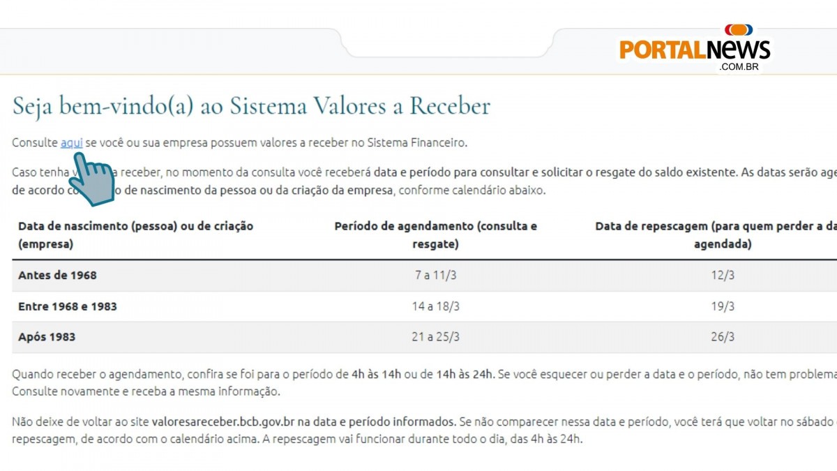 Tutorial de como consultar valores no SIstema Valores a Receber (1/3)