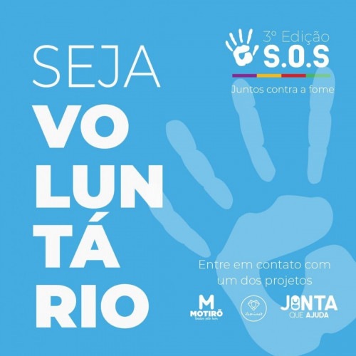 Ação SOS envolve três organizações. 